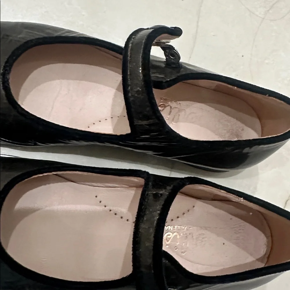 Beberlis Black Mary Jane dress shoes 33 Made in Spain